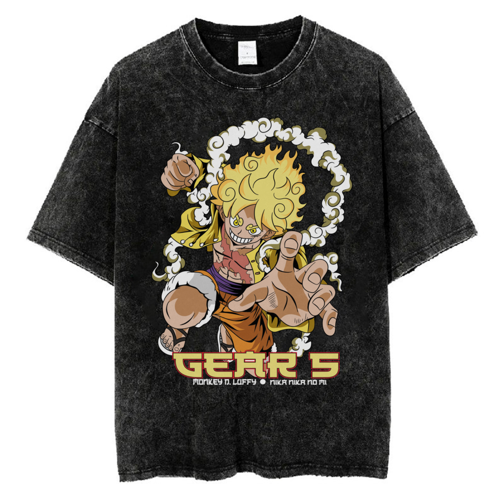 Cartel Luffy Gear 5 Full One Piece T Shirt V3 HookTab