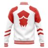 Hooktab 3D Printed Across The Spider Verse 2099 Spiderman White Marvel Unisex Varsity Jacket