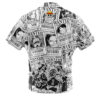 Aloha Strawhat One Piece Men's Short Sleeve Button Up Hawaiian Shirt