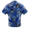 Aloha Theme One Piece Men's Short Sleeve Button Up Hawaiian Shirt