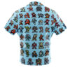 Badguys Mega Man Men's Short Sleeve Button Up Hawaiian Shirt