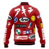 Hooktab 3D Printed Bike Decals Akira Unisex Varsity Jacket