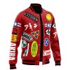 Hooktab 3D Printed Bike Decals Akira Unisex Varsity Jacket