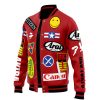 Hooktab 3D Printed Bike Decals Akira Unisex Varsity Jacket