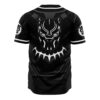 Hooktab 3D Printed Black Panther Marvel Men's Short Sleeve Anime Baseball Jersey