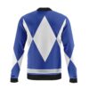 Hooktab Blue Ranger Mighty Morphin Power Rangers Men's Casual Bomber Jacket