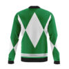 Hooktab Green Ranger Mighty Morphin Power Rangers Men's Casual Bomber Jacket