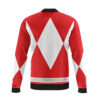 Hooktab Red Ranger Mighty Morphin Power Rangers Men's Casual Bomber Jacket