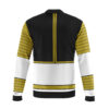 Hooktab White Ranger Mighty Morphin Power Rangers Men's Casual Bomber Jacket