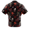 Chibi Sith Galactic Empire Star Wars Pattern Men's Short Sleeve Button Up Hawaiian Shirt