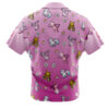 Psychic Type Pattern Pokemon Men's Short Sleeve Button Up Hawaiian Shirt