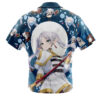 Frieren: Beyond Journey's End Pattern Men's Short Sleeve Button Up Hawaiian Shirt