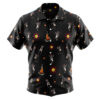 Praise The Sun Pattern Dark Souls Men's Short Sleeve Button Up Hawaiian Shirt