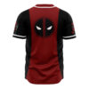 Hooktab 3D Printed Deadpool Marvel Men's Short Sleeve Anime Baseball Jersey