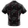 Edward Elric V1 Fullmetal Alchemist Men's Short Sleeve Button Up Hawaiian Shirt