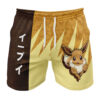 Hooktab Eevee Classic Pokemon Anime Mens Shorts Running Shorts Workout Gym Shorts