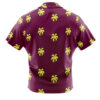 Franky Pattern One Piece Men's Short Sleeve Button Up Hawaiian Shirt