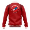 Hooktab 3D Printed Good for Health Pattern Akira Unisex Varsity Jacket