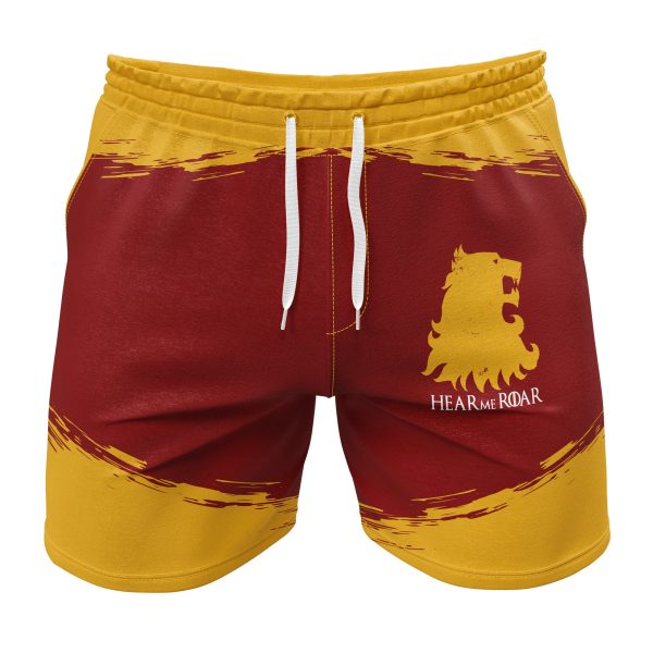 Hooktab House Lannister Game of Thrones Anime Mens Shorts Running Shorts Workout Gym Shorts