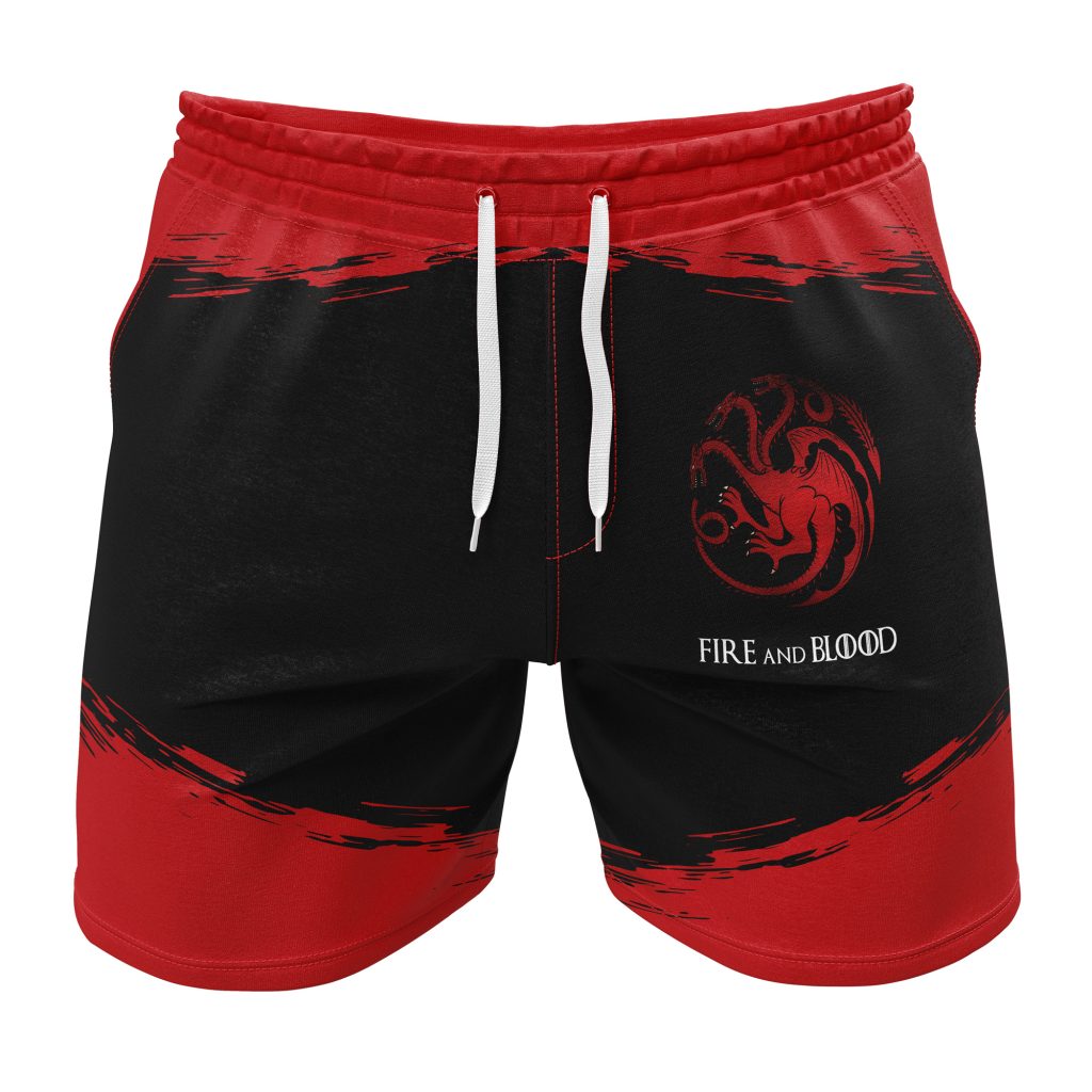 Hooktab House Targaryen Game of Thrones Anime Mens Shorts Running Shorts Workout Gym Shorts