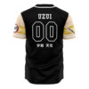 Hooktab 3D Printed Hashira Tengen Uzui Demon Slayer Men's Short Sleeve Anime Baseball Jersey