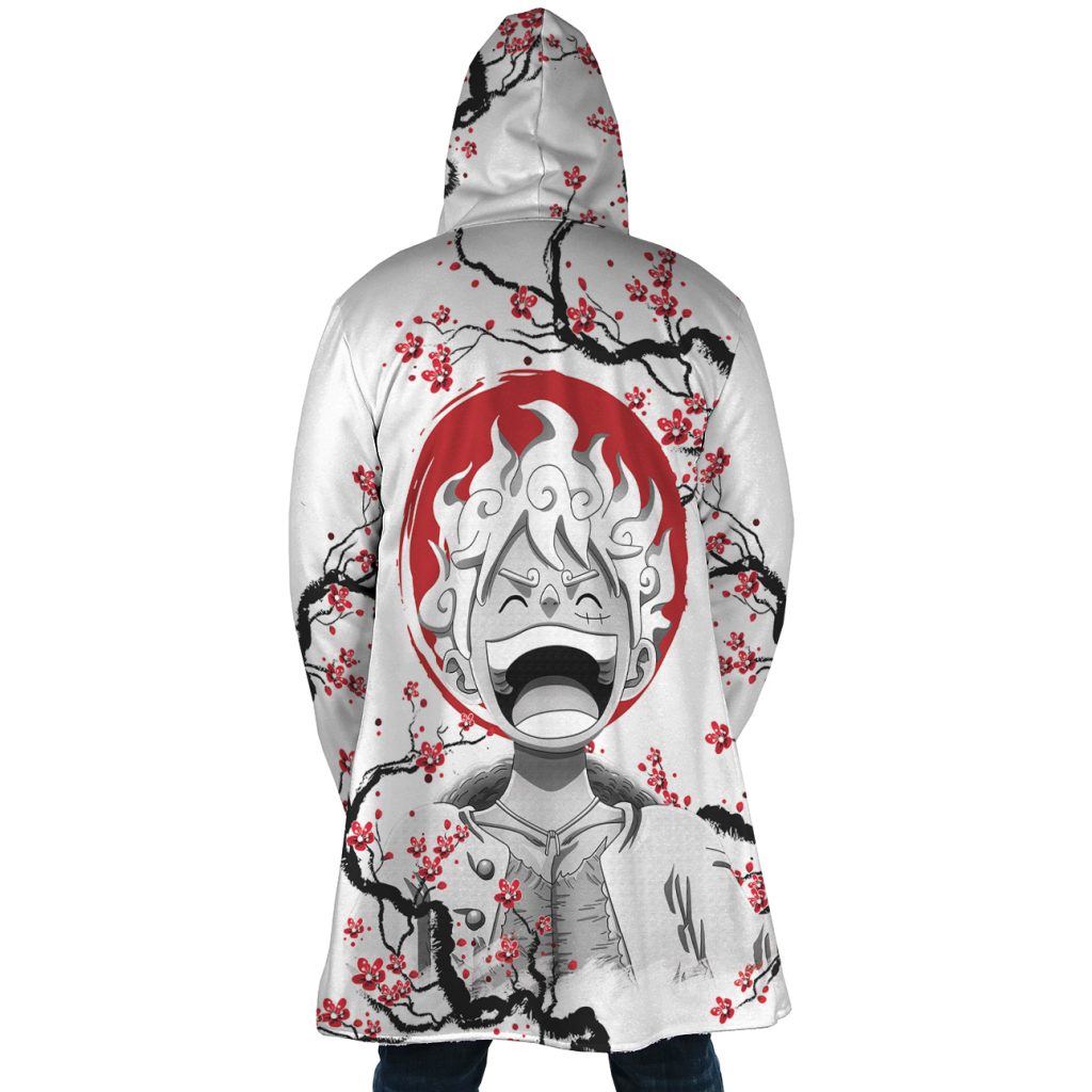 Luffy Gear 5 Cherry Blossom Dream Cloak One Piece Dream Cloak Anime Dream Cloak Coat