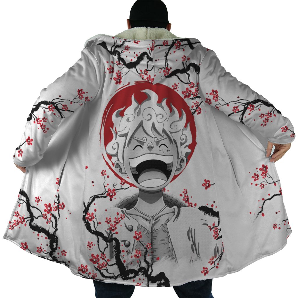 Luffy Gear 5 Cherry Blossom Dream Cloak One Piece Dream Cloak Anime Dream Cloak Coat