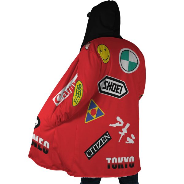 Akira Kaneda Bike Dream Cloak Decals Dream Cloak Anime Dream Cloak Coat