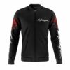 Hooktab Johnny Silverhand Cyberpunk 2077 Men's Casual Bomber Jacket