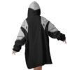 Hooktab 3D Printed Sephiroth Final Fantasy Unisex Snug Oversized Blanket Hoodie