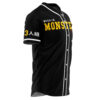 Hooktab 3D Printed Monster Trio One Piece Men's Short Sleeve Anime Baseball Jersey