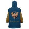 Hooktab 3D Printed Ravenclaw Hogwarts Legacy Unisex Snug Oversized Blanket Hoodie