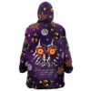 Hooktab 3D Printed Majora's Mask v2 Pattern The Legend of Zelda Unisex Snug Oversized Blanket Hoodie