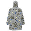 Hooktab 3D Printed My Neighbor Totoro Pattern Studio Ghibli Unisex Snug Oversized Blanket Hoodie