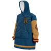 Hooktab 3D Printed Ravenclaw Hogwarts Legacy Unisex Snug Oversized Blanket Hoodie