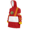 Hooktab 3D Printed Red Ranger Ninjetti Power Rangers Unisex Snug Oversized Blanket Hoodie