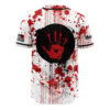 Hooktab 3D Printed Outbreak High School of the Dead Men's Short Sleeve Anime Baseball Jersey