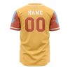 Hooktab 3D Printed Personalized Airbenders Avatar Men's Short Sleeve Anime Baseball Jersey