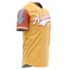 Hooktab 3D Printed Personalized Airbenders Avatar Men's Short Sleeve Anime Baseball Jersey