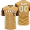 Hooktab 3D Printed Personalized Eevee Eeveelution Pokemon Men's Short Sleeve Anime Baseball Jersey