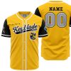 Hooktab 3D Printed Personalized Keyblade Corps Sora Kingdom Hearts Men's Short Sleeve Anime Baseball Jersey