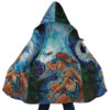 Trippy Raging Princess Mononoke Dream Cloak Studio Ghibli Dream Cloak Anime Dream Cloak Coat