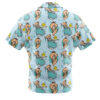 Rosalina Super Mario Bros Men's Short Sleeve Button Up Hawaiian Shirt