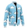 Hooktab 3D Printed Sakonji Urokodaki Pattern Demon Slayer Unisex Varsity Jacket