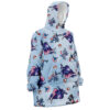 Hooktab 3D Printed Greninja Pattern Pokemon Unisex Snug Oversized Blanket Hoodie