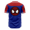 Hooktab 3D Printed Spiderman Marvel Men's Short Sleeve Anime Baseball Jersey