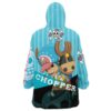 Hooktab 3D Printed Tony Chopper One Piece Unisex Snug Oversized Blanket Hoodie