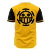 Hooktab 3D Printed Trafalgar Law One Piece Men's Short Sleeve Anime Baseball Jersey