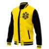 Hooktab 3D Printed Trafalgar D. Water Law One Piece Unisex Varsity Jacket