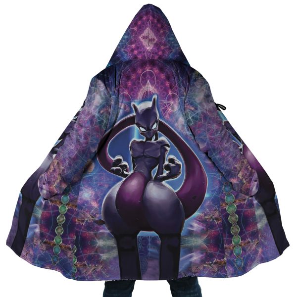 Trippy Cosmic Mewtwo Dream Cloak Pokemon Dream Cloak Anime Dream Cloak Coat